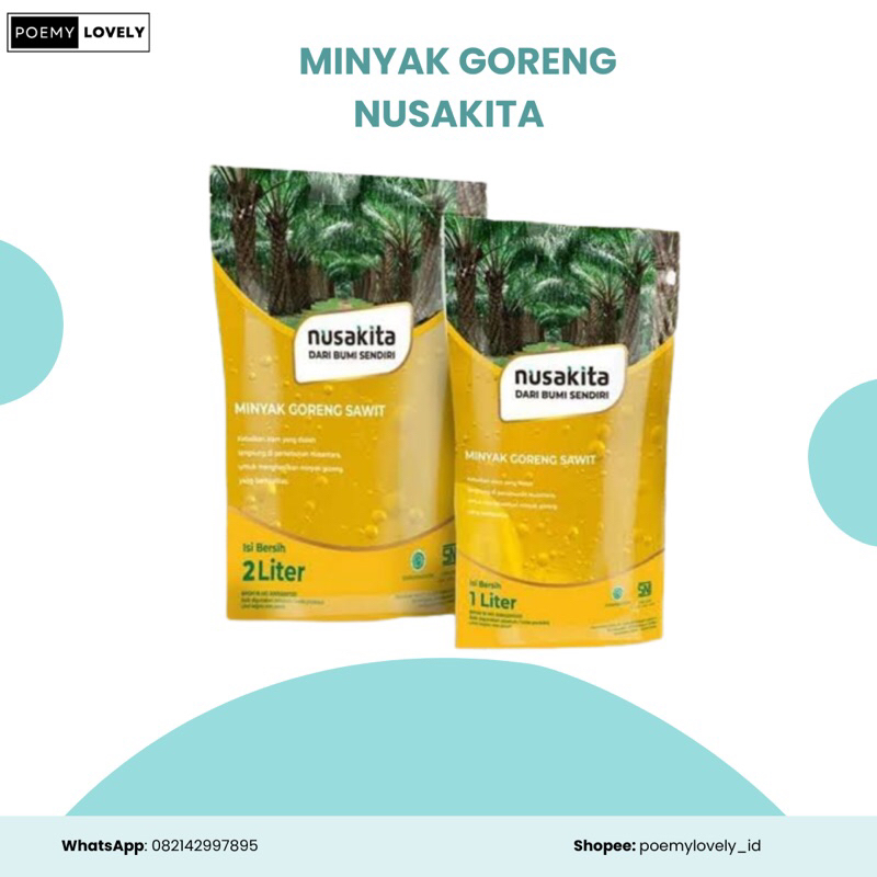 Jual Minyak Goreng Nusakita Liter Shopee Indonesia