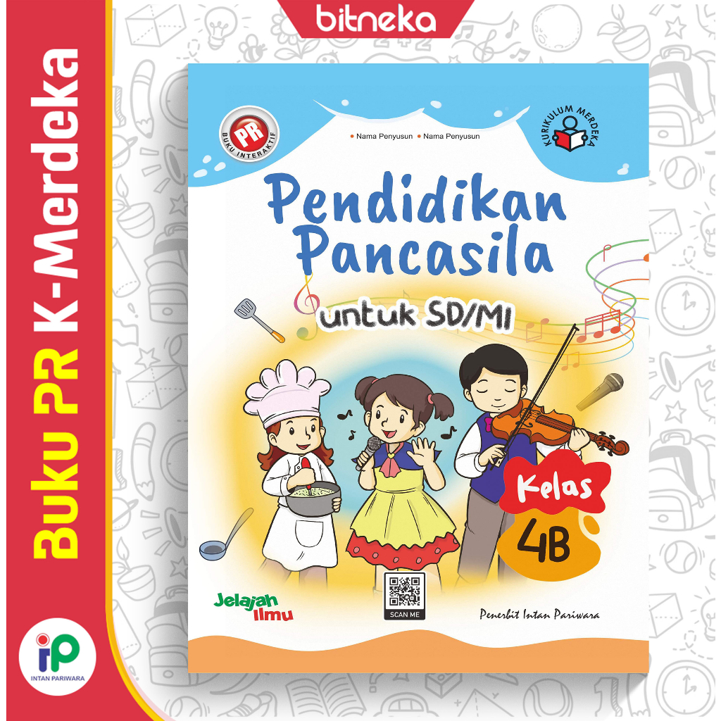 Jual Buku PR Interaktif Pendidikan Pancasila 4B SD MI Kelas 4 Semester