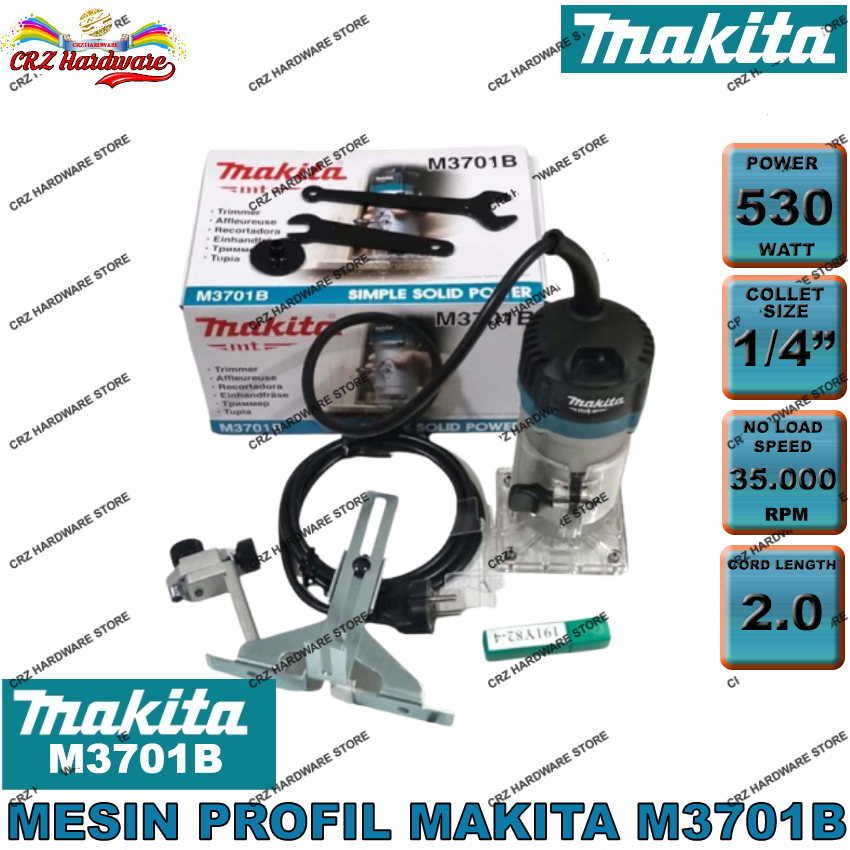 Jual Mesin Profil Kayu Makita M B Mesin Trimmer Router Propil Trimer