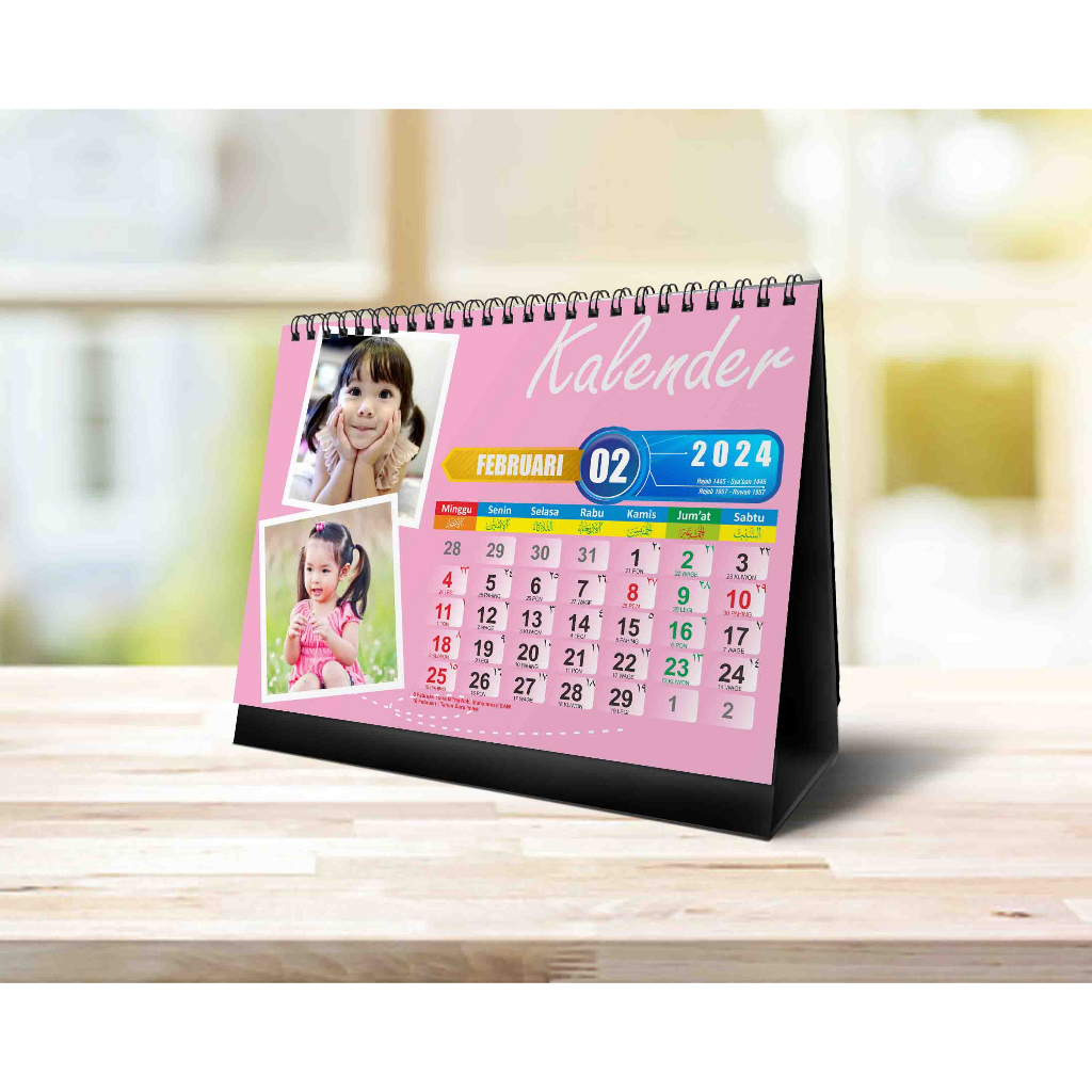 Jual Kalender Duduk Kalender Meja Kalender Kalender Custom