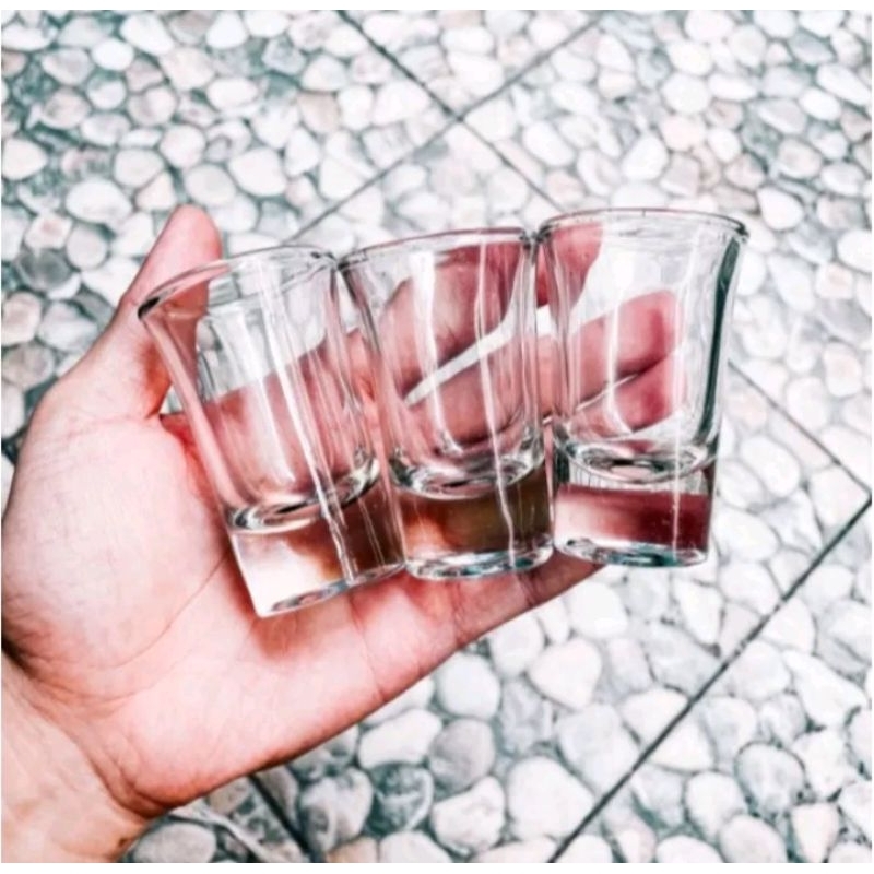 Jual 1 Set 1 Inn Gelas Sloki Shot Glass Isi 12 Pcs Sloki Gelas Gelas