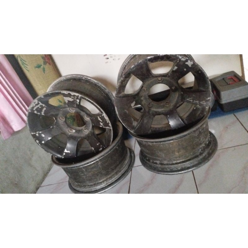 Jual Velg 4x4 R15 7inchi Tubeless Jimny Katana Taft Feroza Vitara