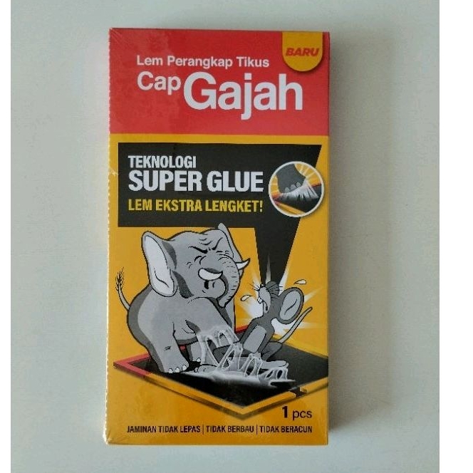 Jual Lem Perangkap Tikus Dan Hama Cap Gajah Dan Kiriko Rat Glue Trap