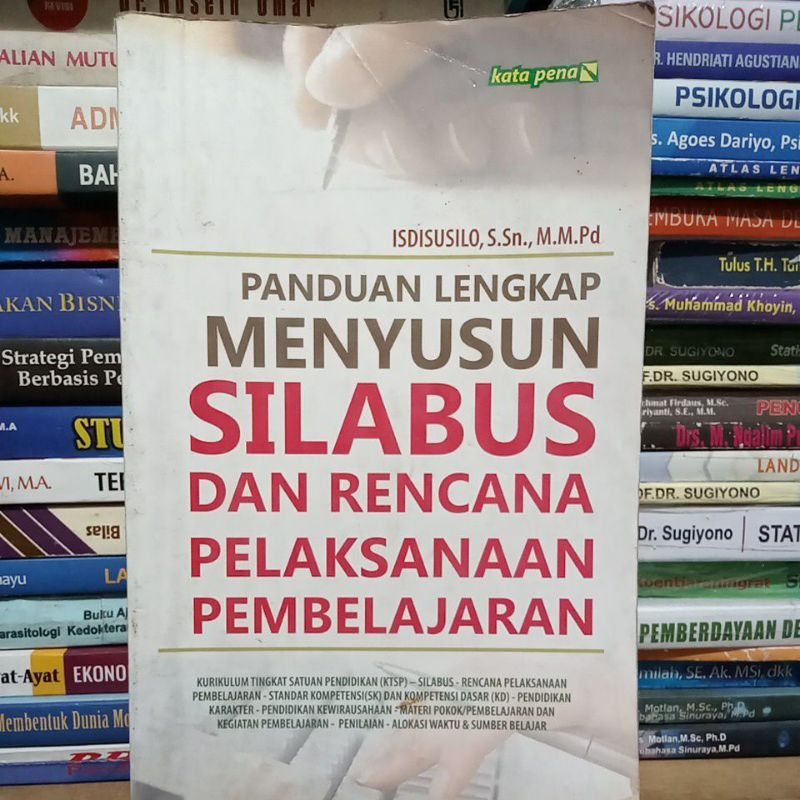 Jual Panduan Lengkap Menyusun Silabus Dan Rencana Pelaksanaan