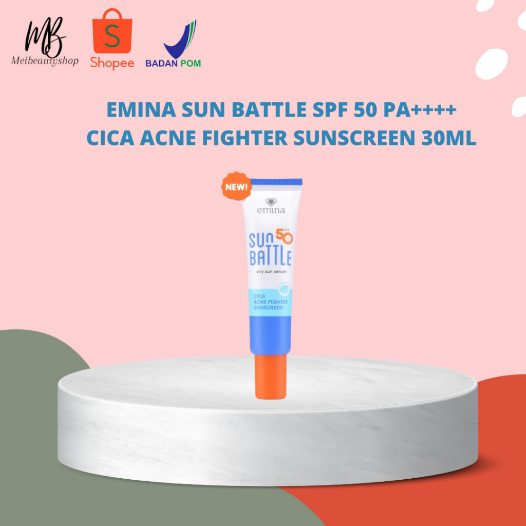 Jual Emina Sun Protection Spf Pa Ml Emina Sun Battle Spf