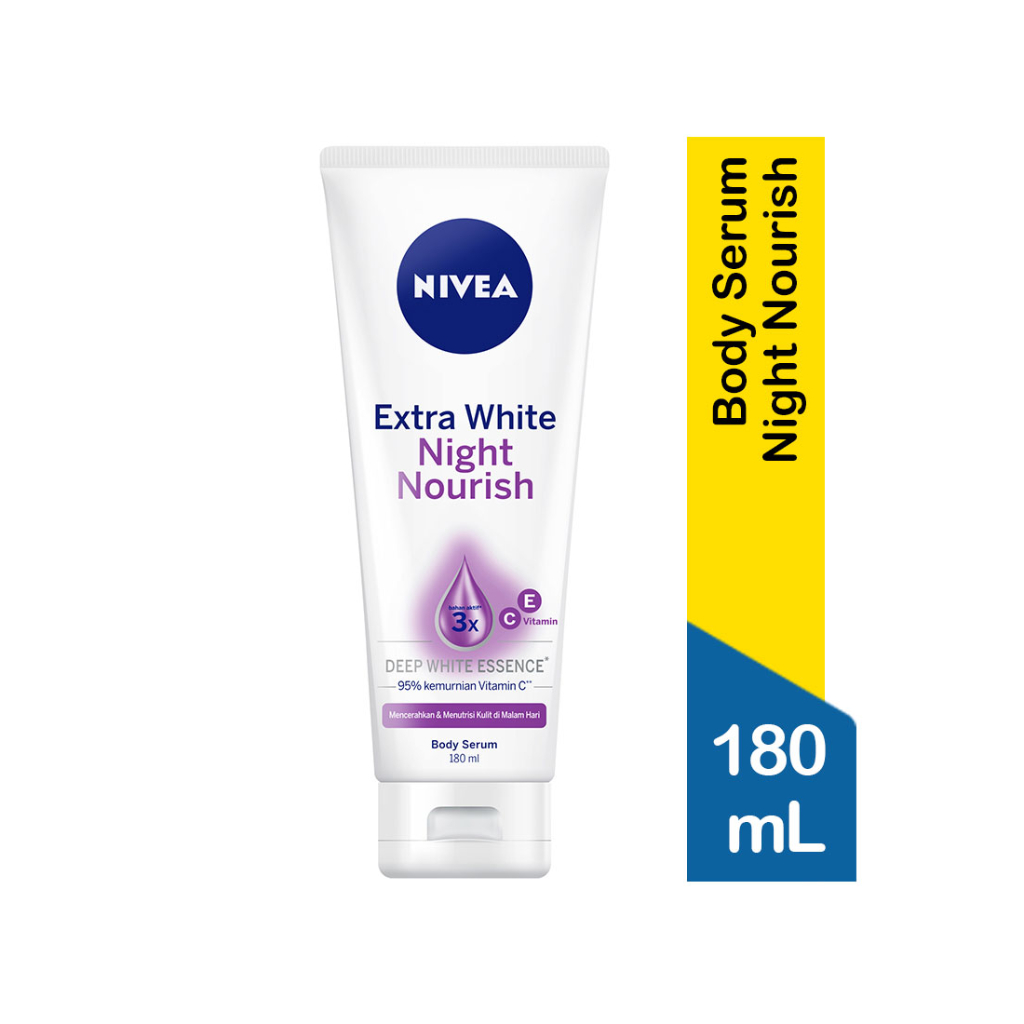 Jual Nivea Extra White Body Serum Night Nourish Ml Shopee Indonesia