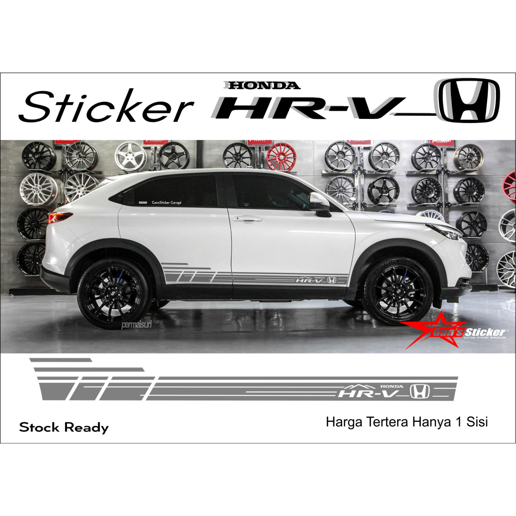 Jual Sticker Honda Hrv 2023 All New Honda Hrv Aksesories Honda Hrv 2023