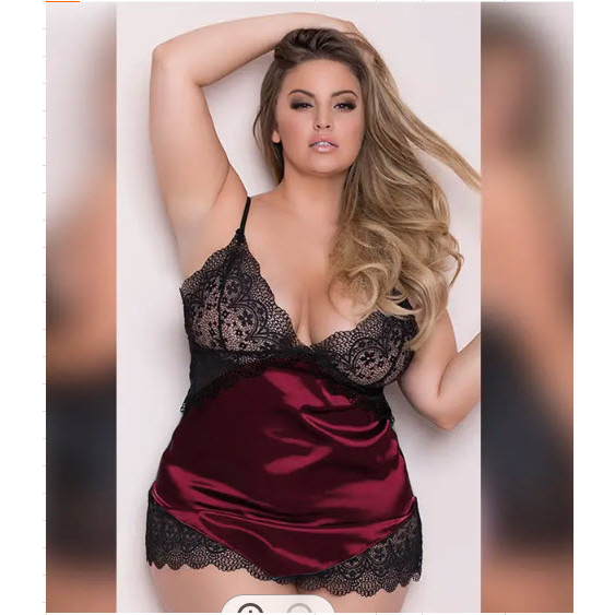 Jual 424C COD Lingerie Sexy Jumbo Size Fit Bb 85 Kg BeatriceBoutique