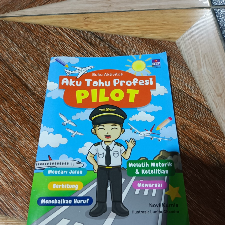 Jual Buku Aku Tahu Profesi Pilot Shopee Indonesia