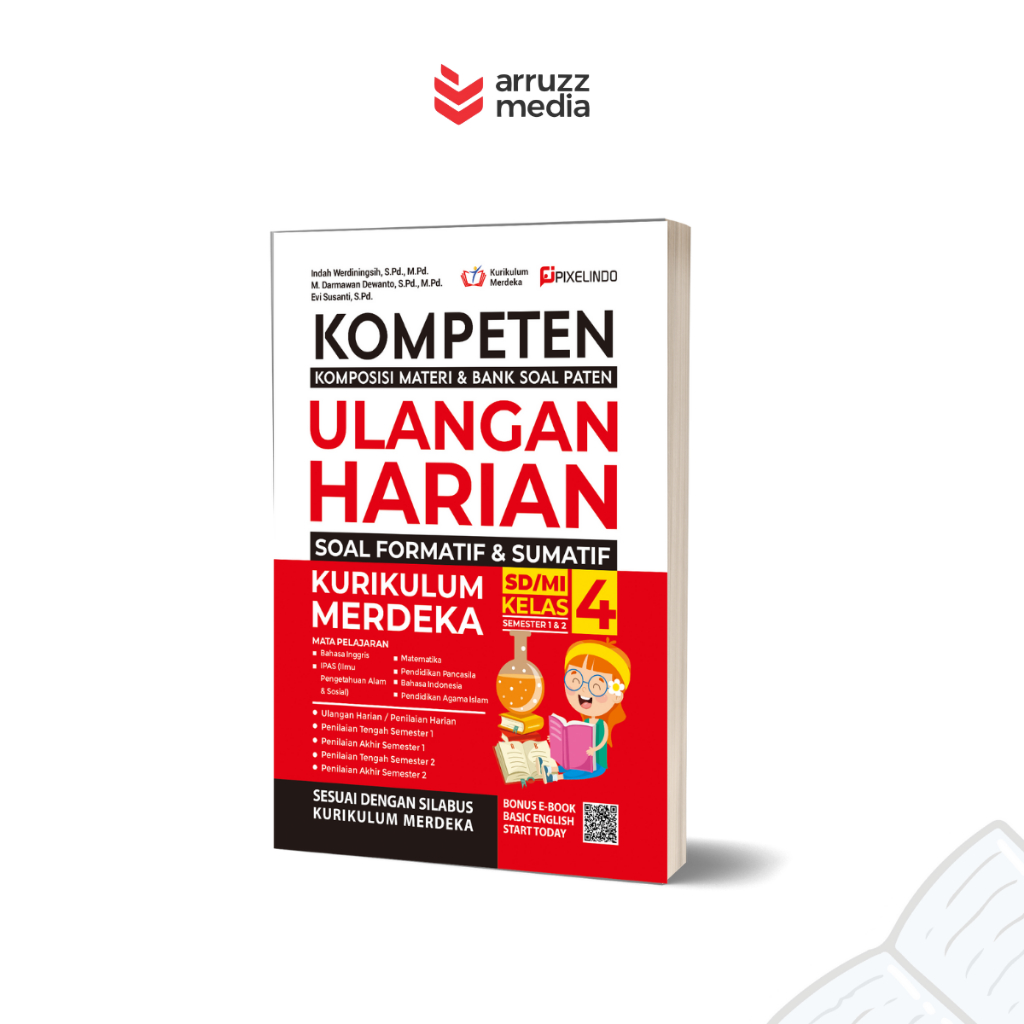 Jual Buku Kompeten Ulangan Harian Kurikulum Merdeka Kelas Sd Mi