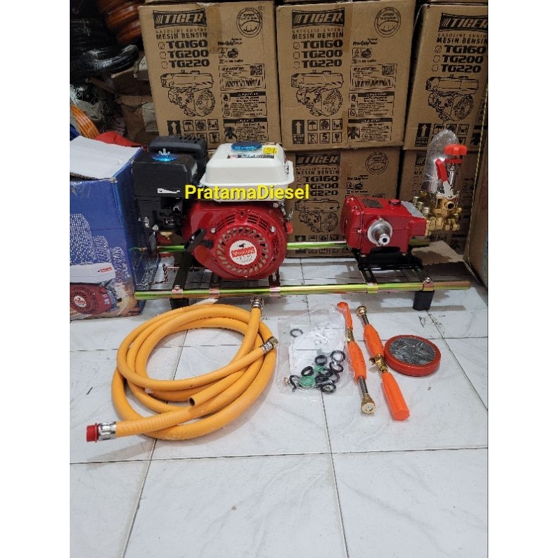 Jual Steam Bensin Cuci Motor Mobil Mustang Hp Sprayer Siap Pakai