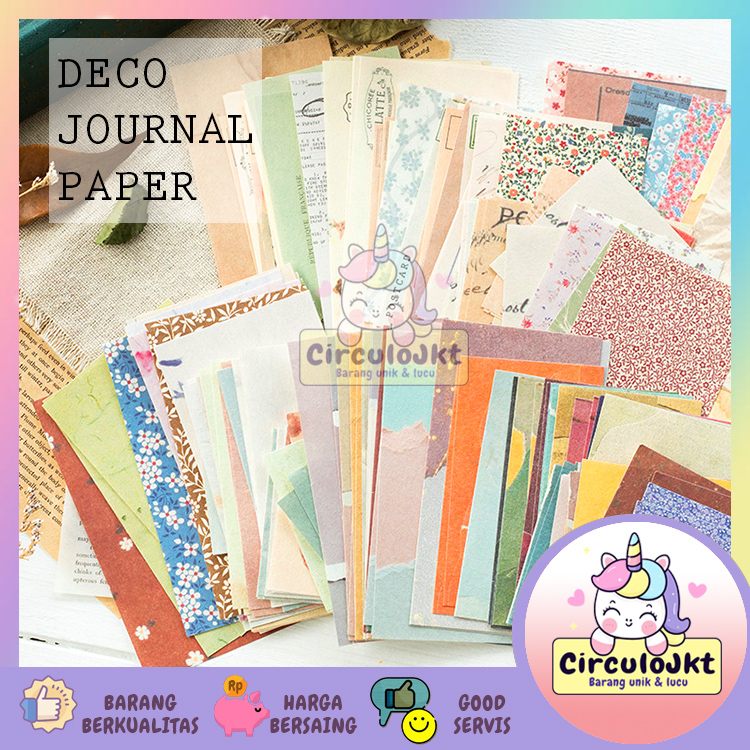 Jual Paper Pack Deco Pack Journalling Kit Diy Yanji Art Deco Pack