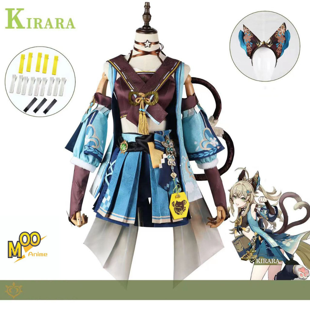 Jual Genshin Impact Kirara Cosplay Costumes Kirara Cosplay Set And Wig