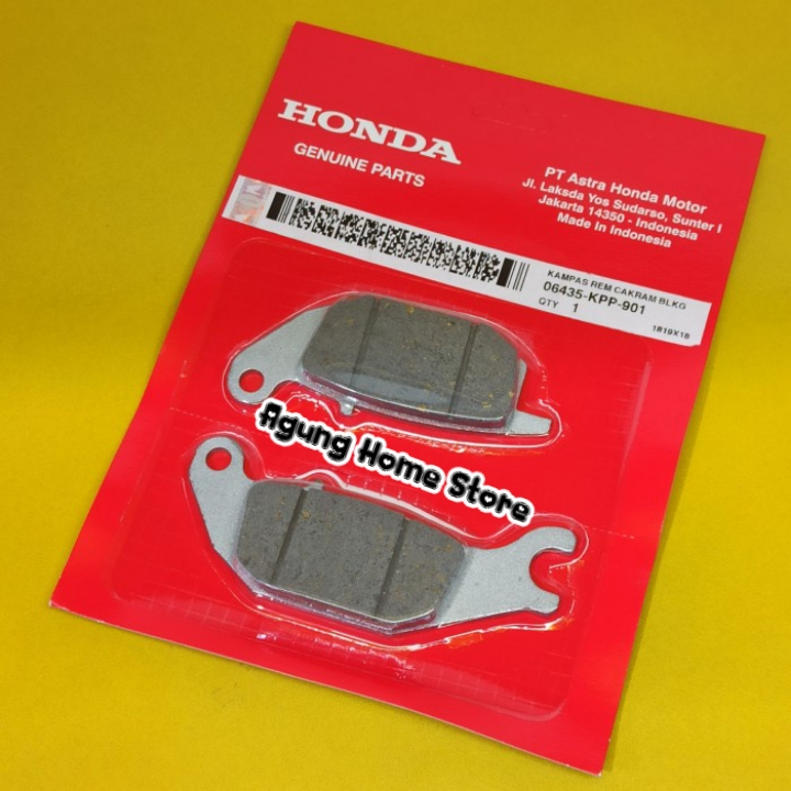 Jual Dispad Kampas Rem Belakang Disk Disc Pad Honda Motor Supra X