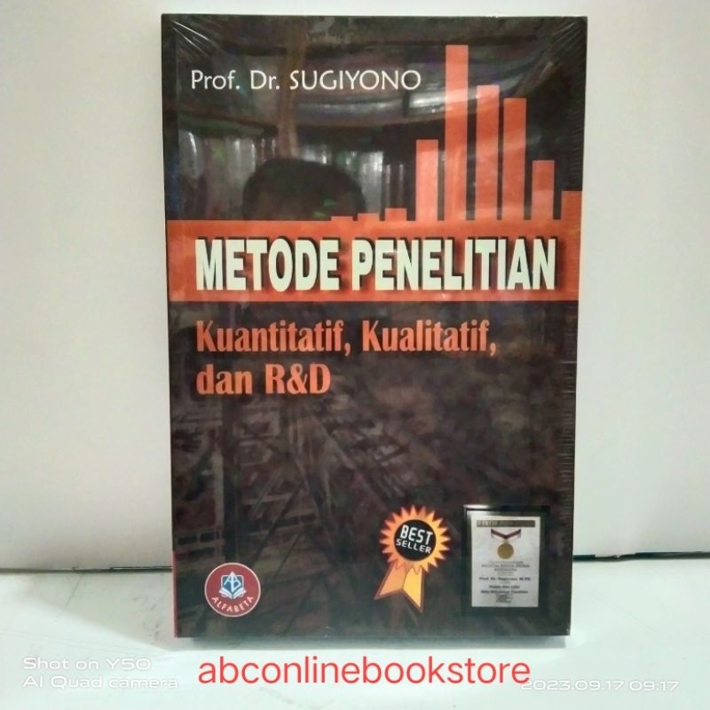 Jual Buku Metode Penelitian Kuantitatif Kualitatif Dan R D Sugiono