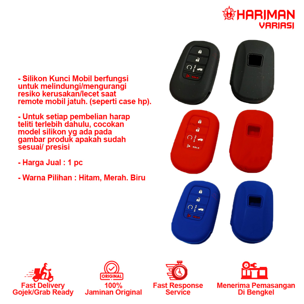 Jual Silikon Kunci Remote Mobil HRV 2022 Shopee Indonesia