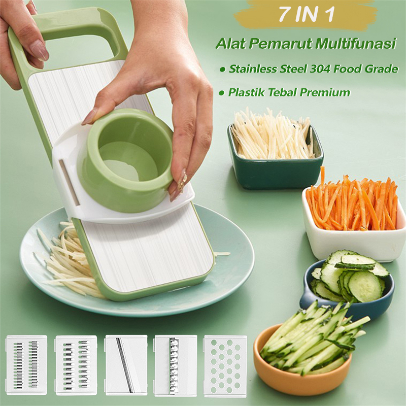 Jual 7 IN 1 Vegetable Cutter Premium Alat Pemarut Multifunasi