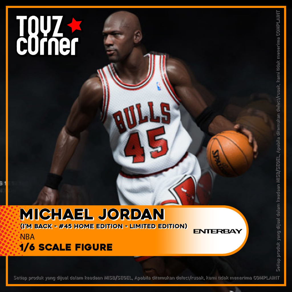 Jual Toyz Corner Enterbay Rm Scale Figure Nba Michael Jordan