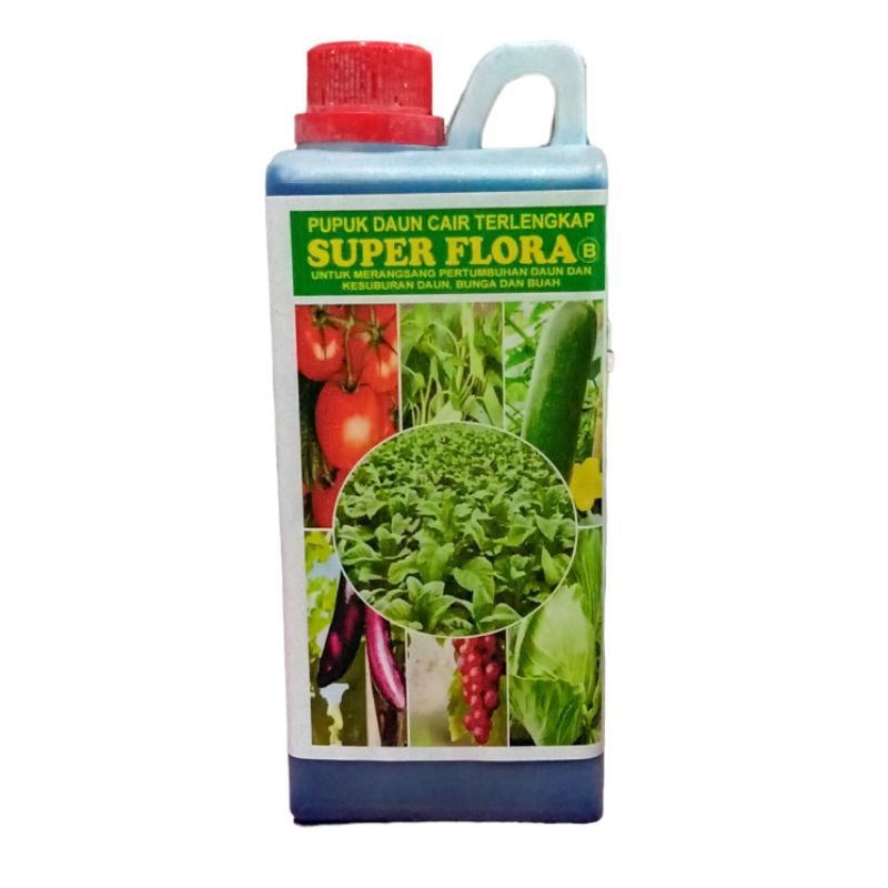 Jual Pupuk Cair Lengkap Super Flora Liter Original Shopee