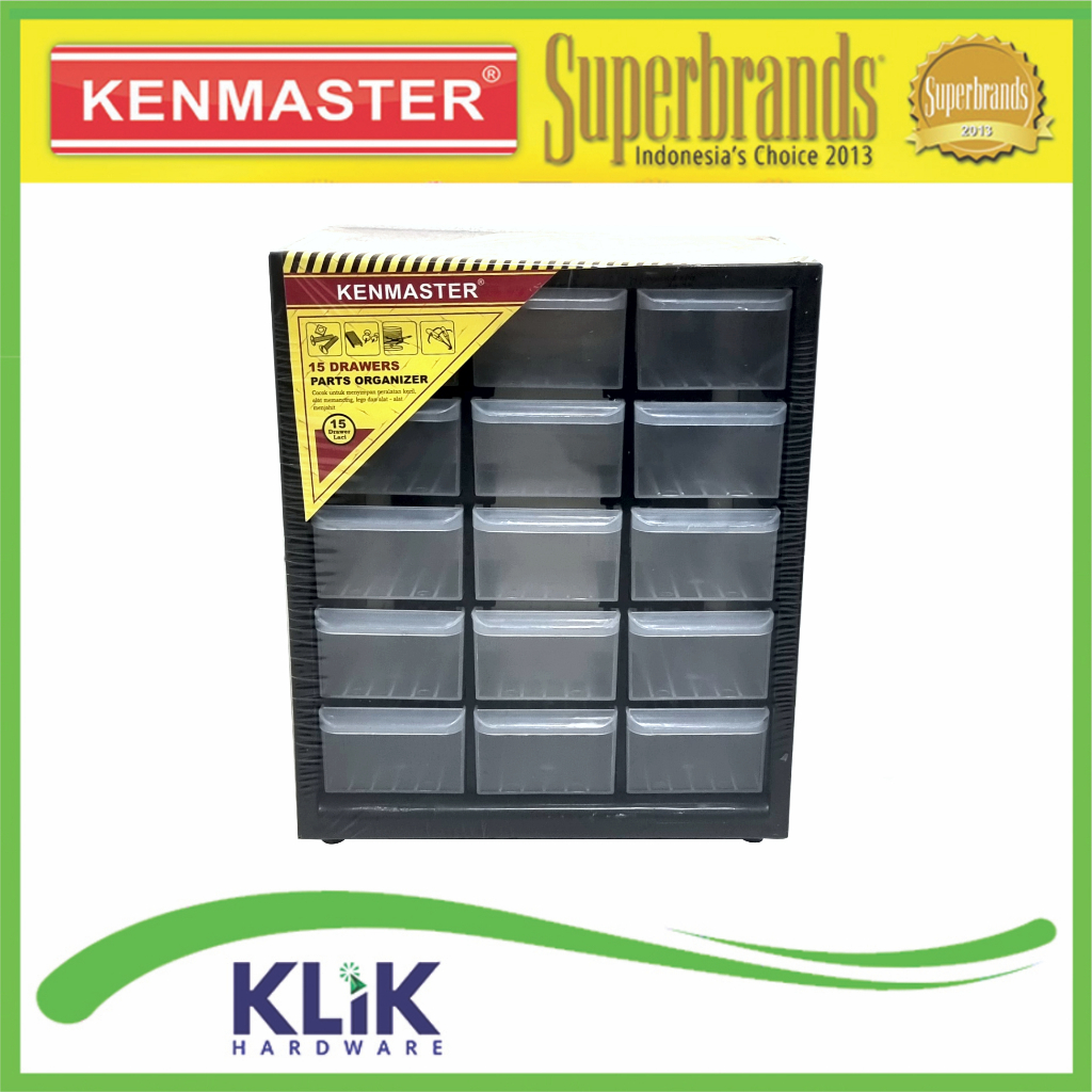 Jual Kenmaster Rak Drawer Kotak Susun Laci Tempat Baut Part