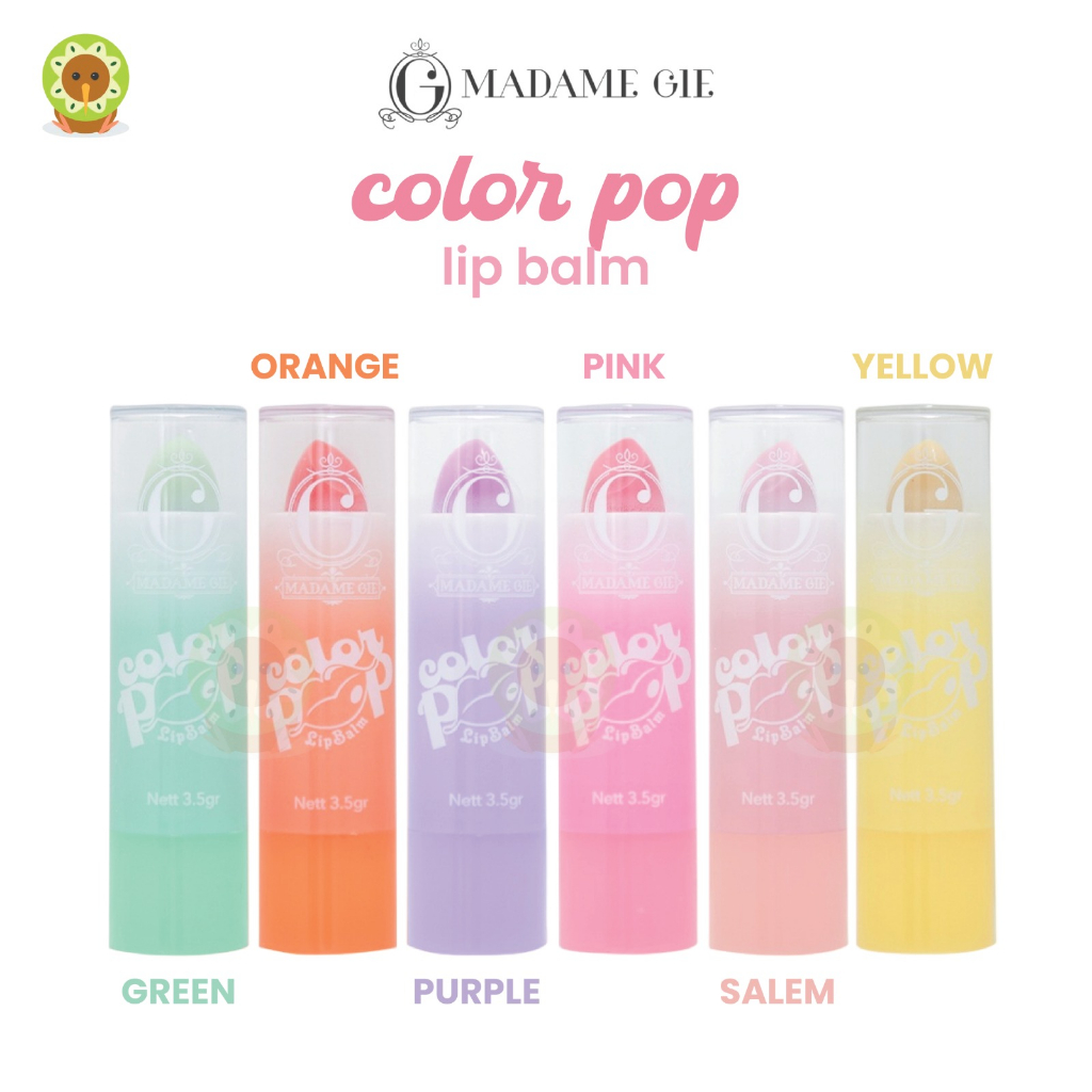 Jual MADAME GIE COLOR POP LIP BALM Shopee Indonesia