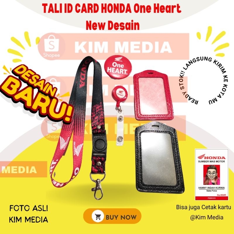 Jual Tali Honda Printing Lanyard Id Card Honda Motor Honda Mobil