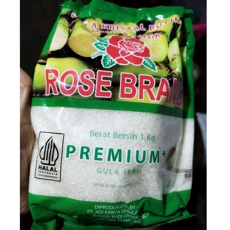 Jual Gula Pasir Rose Brand Premium 1kg Shopee Indonesia