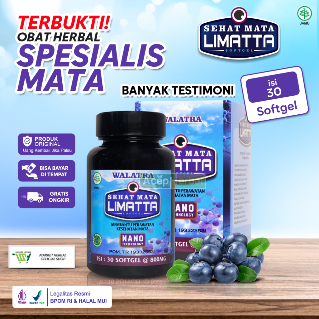 Jual Limatta Spesialis Obat Mata Katarak Mata Minus Mata Berlemak Mata