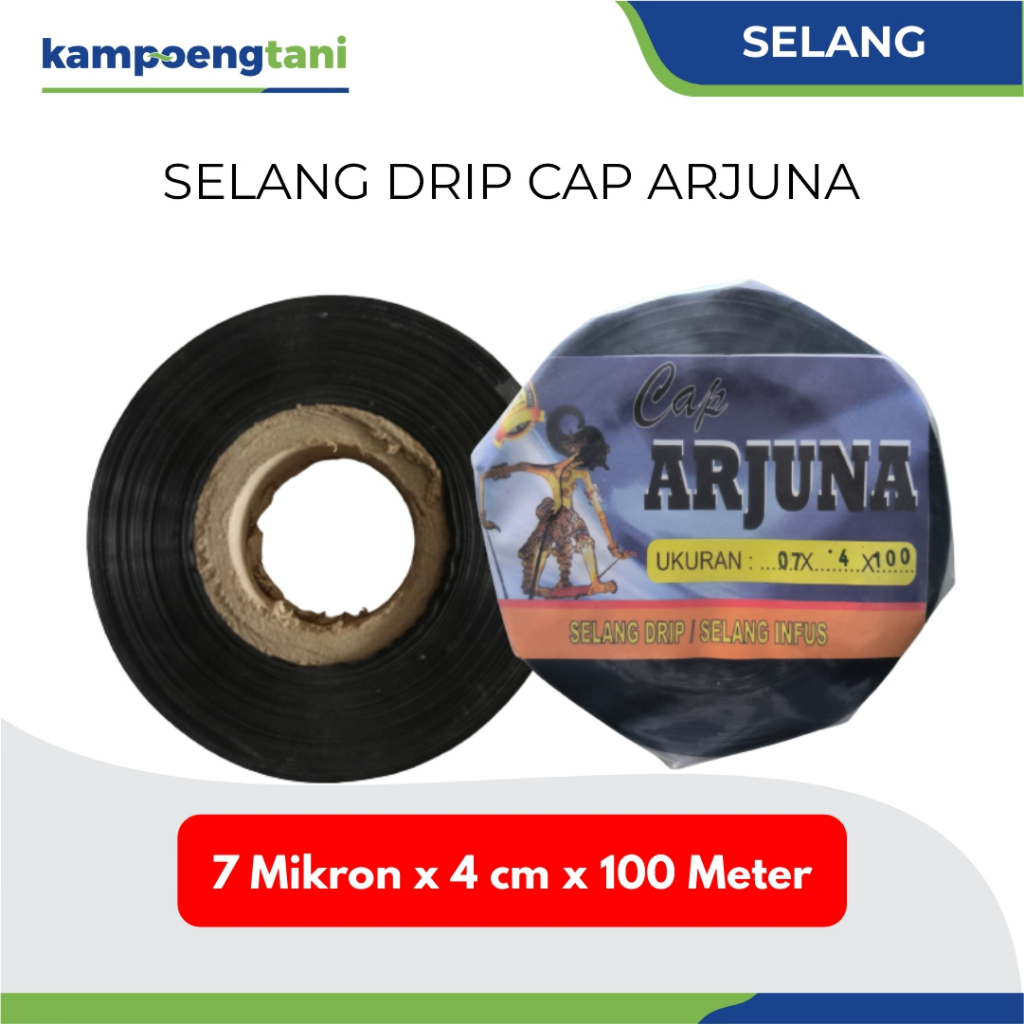 Jual Selang Drip Irigasi Cap Arjuna Mikron X Cm X Meter