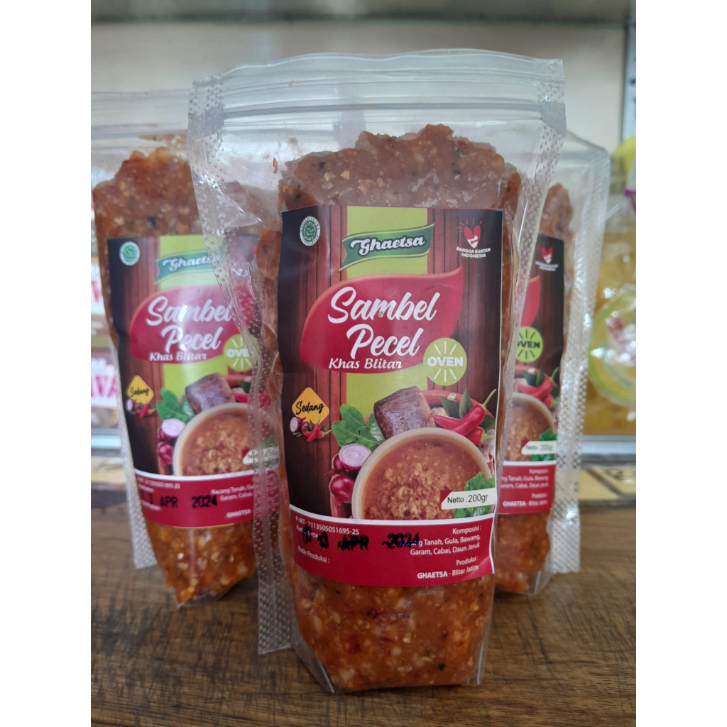 Jual Sambal Pecel Khas Blitar Netto Gr Shopee Indonesia