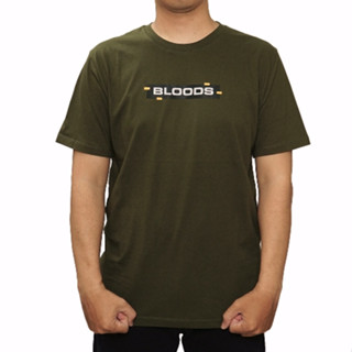 Jual Bloods Series Tshirt Kaos Strap 01 Dark Green Shopee Indonesia