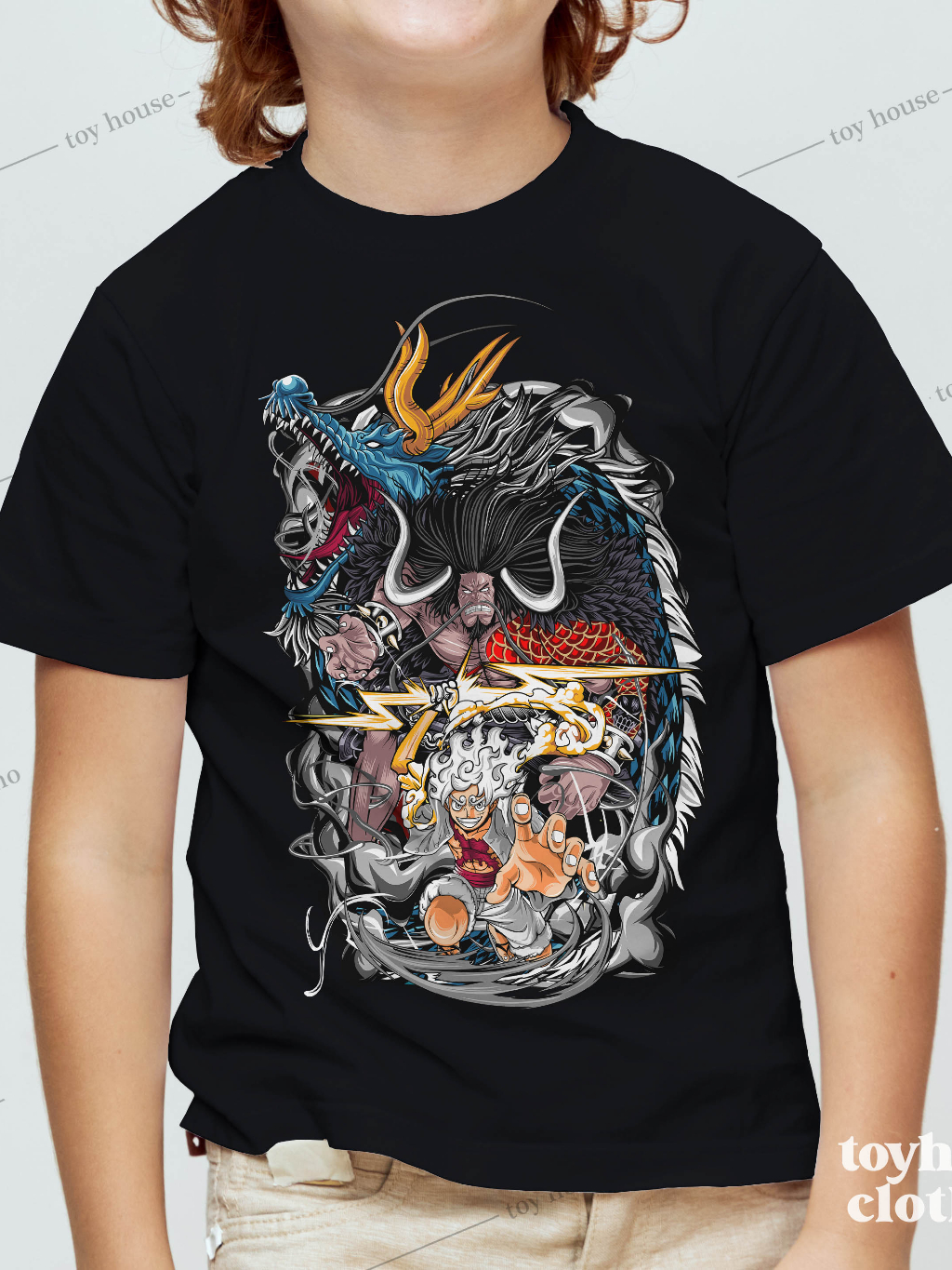 Jual Kaos Anime One Piece Gear Monkey D Luffy Dragon Kaido Ver Tyh