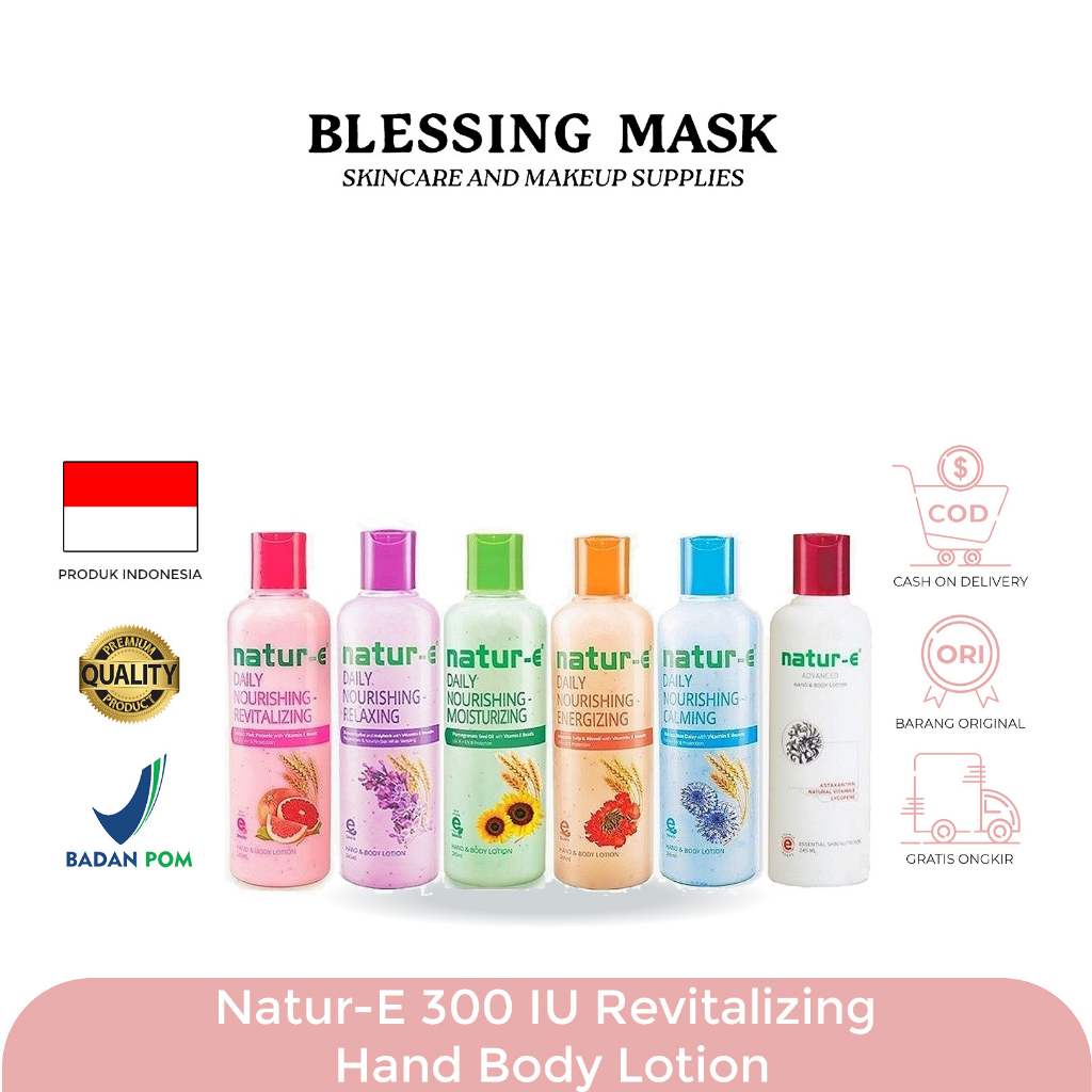 Jual Natur E Iu Revitalizing Advanced Moisturize Hand Body