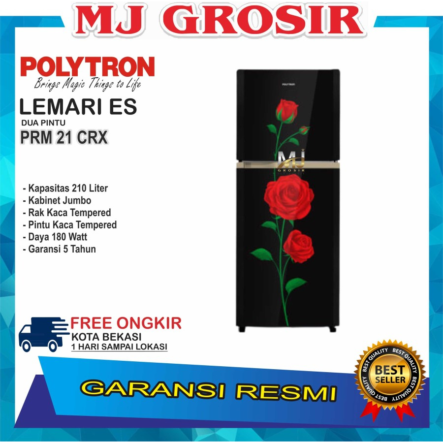 Jual Kulkas Polytron Prm Prx Crx Lemari Es Pintu New Shopee