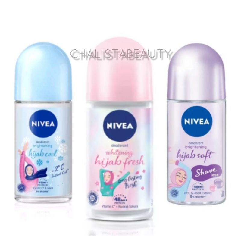 Jual NIVEA Hijab Deodorant Roll On Hijab Fresh Hijab Soft