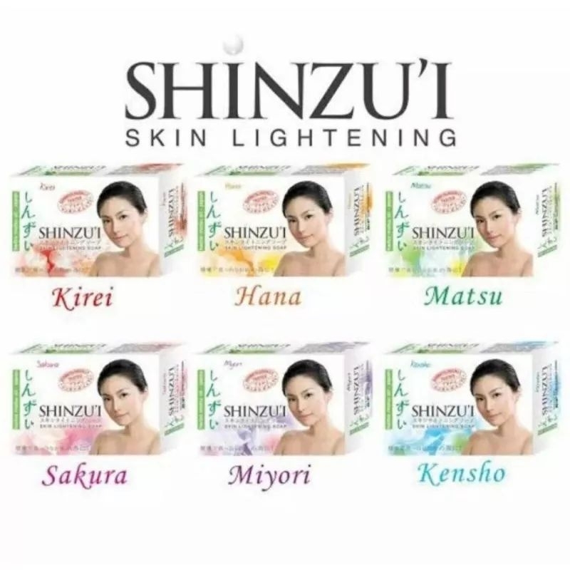 Jual Shinzu I Skin Lightening Bar Soap 80gr Shopee Indonesia