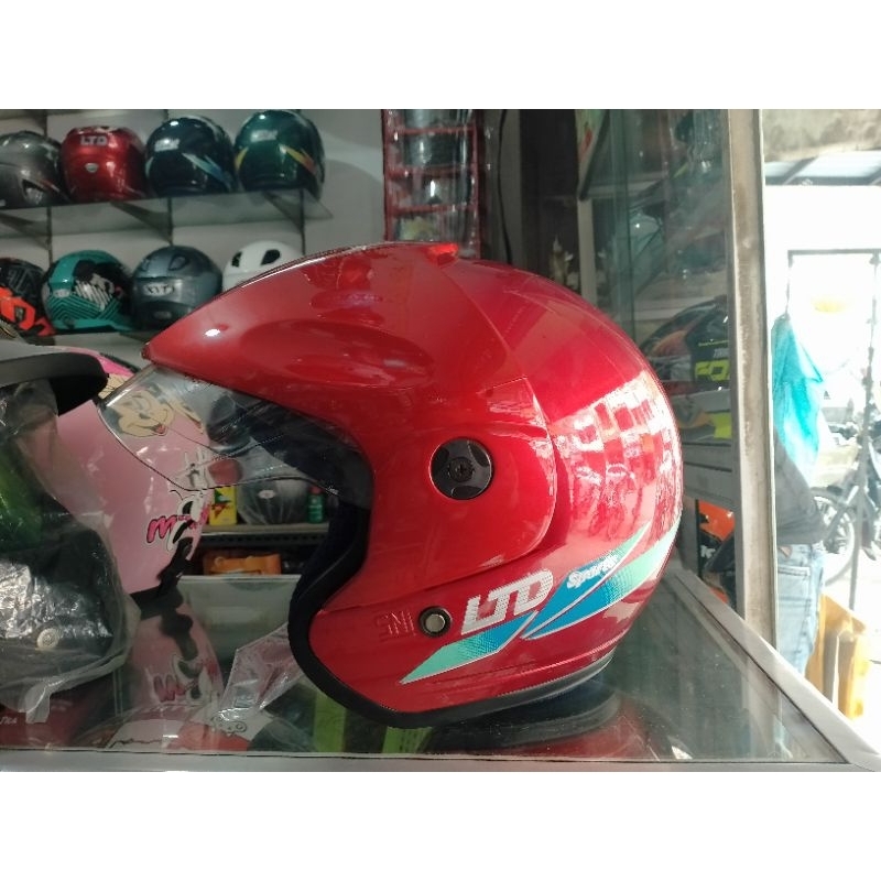 Jual Helm Ltd Sport Sni Kaca Bening Bogo Berat Kg Shopee Indonesia