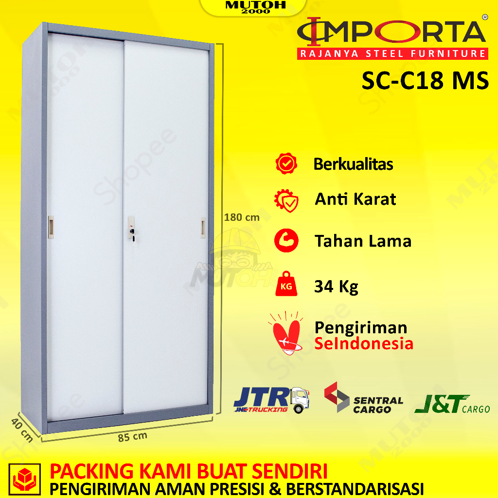 Jual Cargo Lemari Arsip Lemari Besi Filling Cabinet Importa Sc C