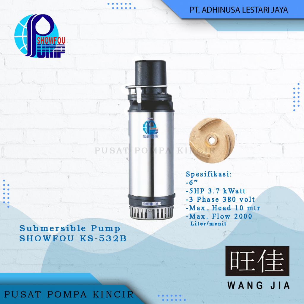 Jual Pompa Submersible Showfou Type Ks Shopee Indonesia