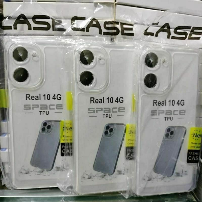 Jual Soft Case Clear Space Bening Realme 10 4G Casing Transparan TPU