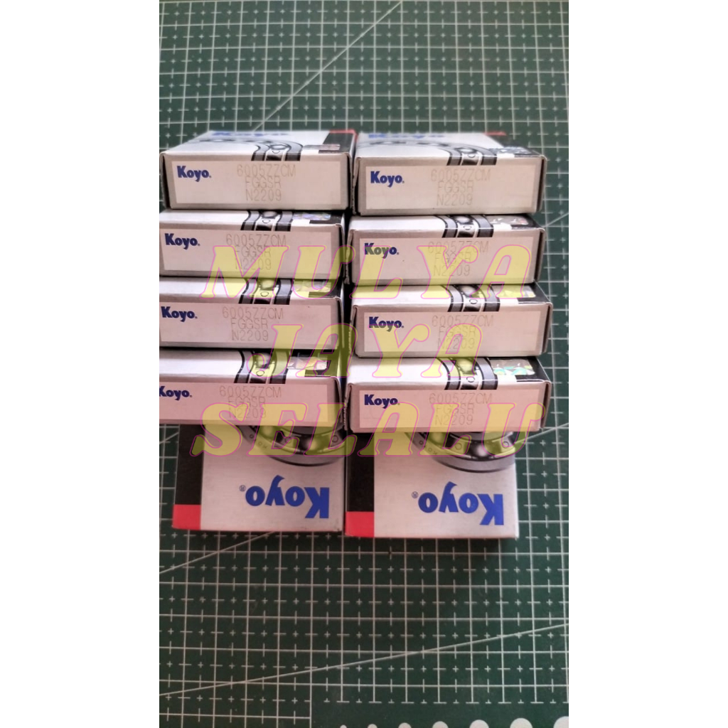 Jual BEARING 6005 ZZ KOYO JAPAN TUTUP BESI Shopee Indonesia