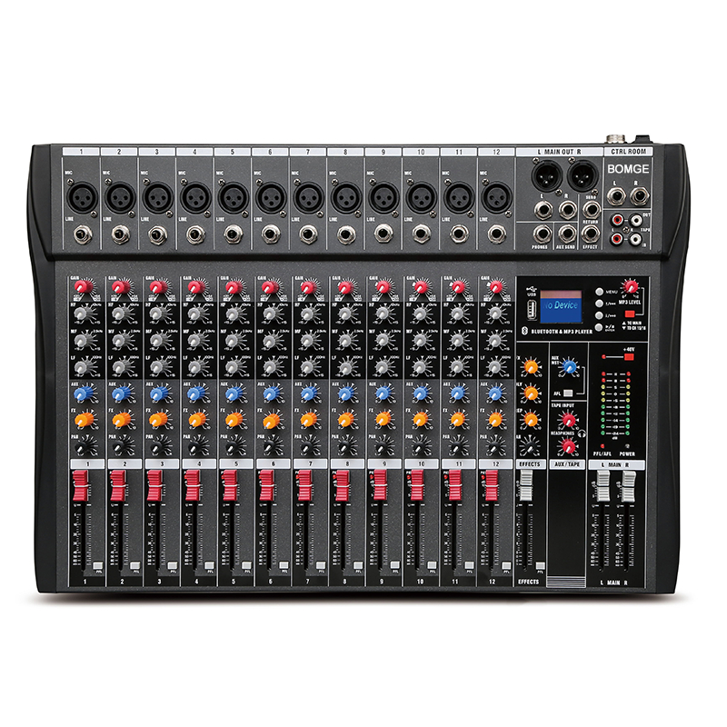 Jual BOMGE 8 12 16 Channel Audio Mixer Sound Mixing Console With