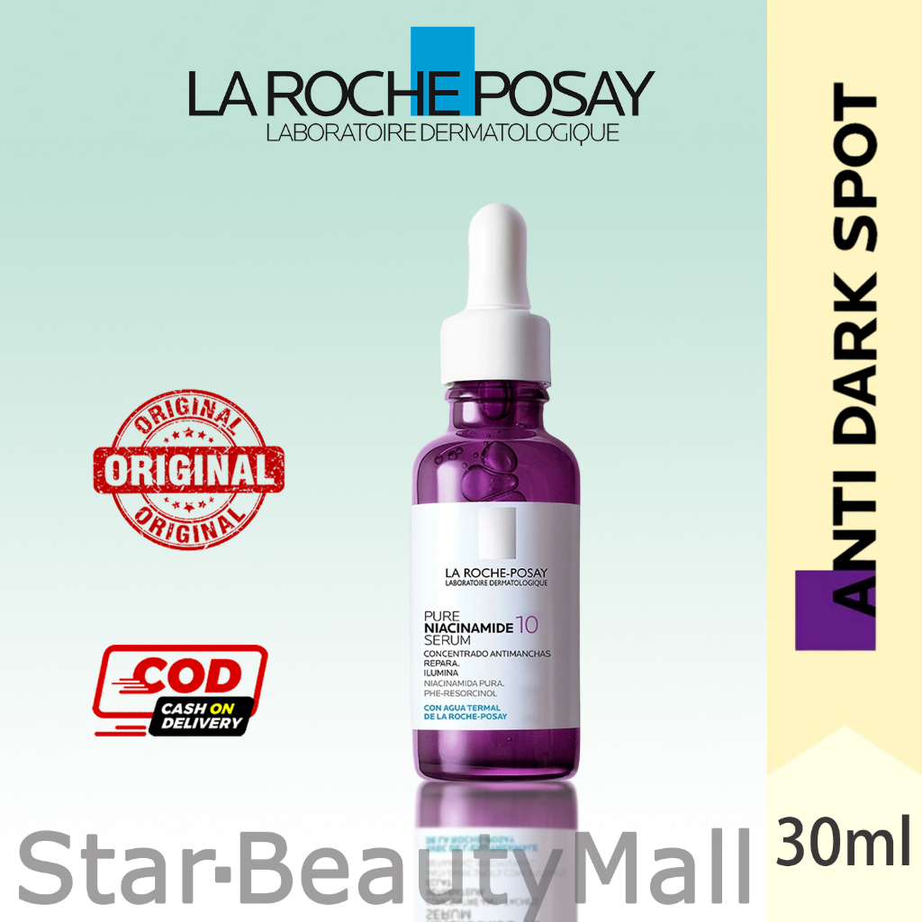 Jual La Roche Posay Pure Niacinamide Serum Ml Mencerahkan Noda