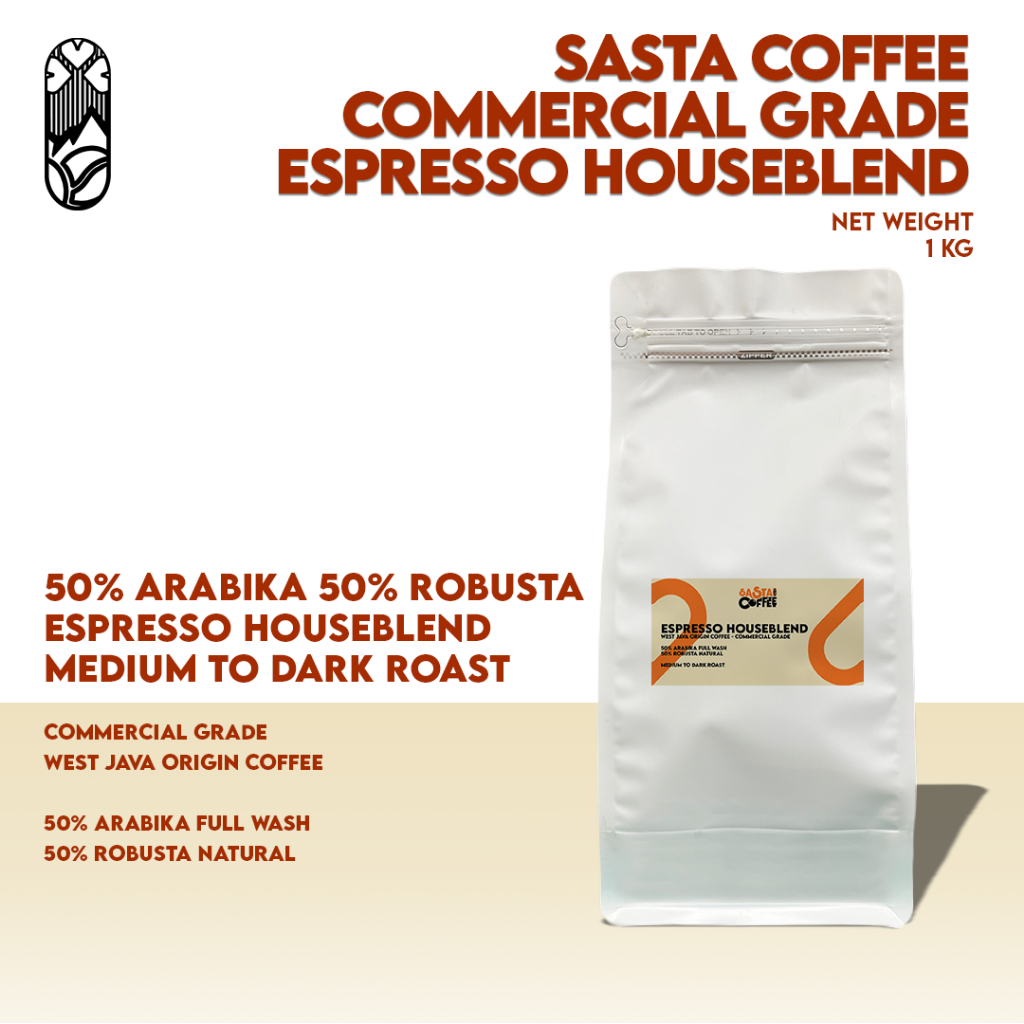 Jual Kopi Espresso Houseblend Commercial Grade Ekonomis Biji Kopi Dan