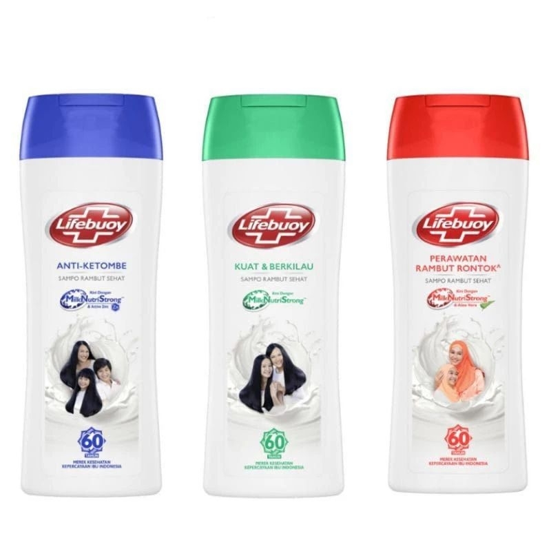 Jual LIFEBUOY Shampoo Anti Ketombe Hairfall Anti Dandruff Strong Shiny