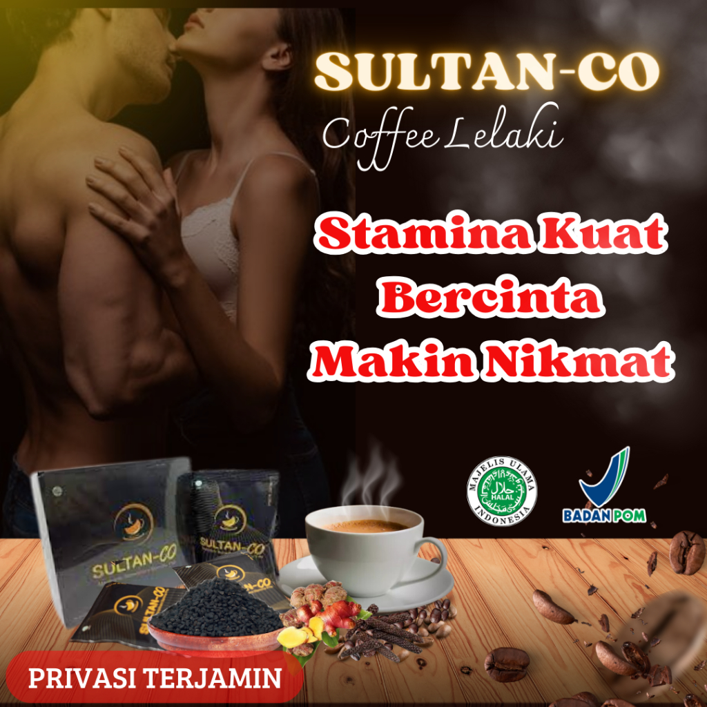 Jual Sultan Co Kopi Kuat Pria Tahan Lama Sultan Co Coffee Original I