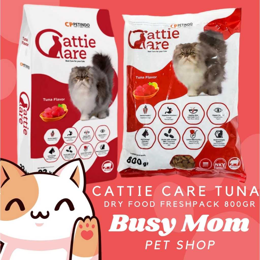 Jual Cattie Care Fresh Pack Gr Makanan Kucing Kering Tuna Shopee