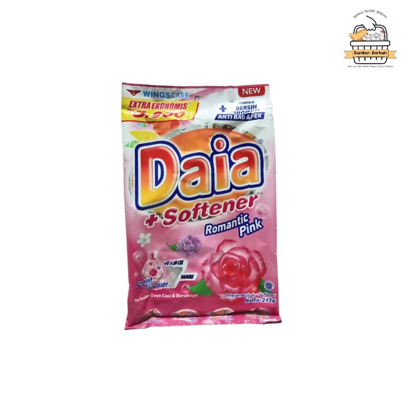 Jual Daia Detergen Bubuk Romantic Pink Gr Shopee Indonesia