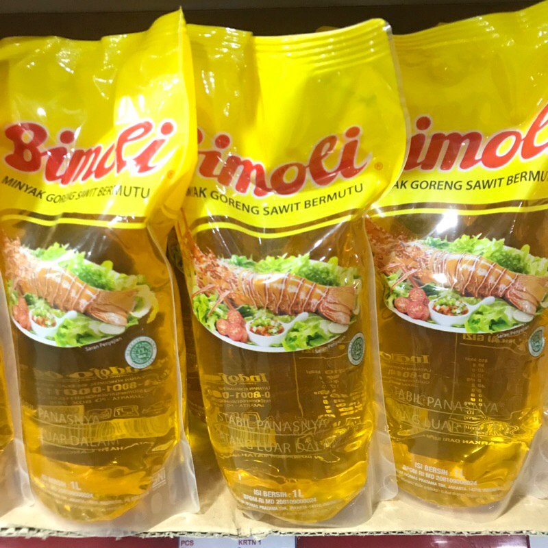 Jual Bimoli Minyak Goreng Reffil 1 Liter Shopee Indonesia