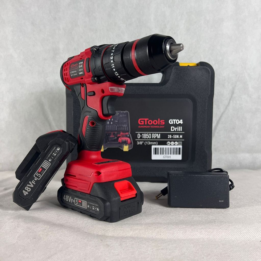 Jual RACUN Shopee Bor Cordless Gtools GT04 Impact Drill Brushless